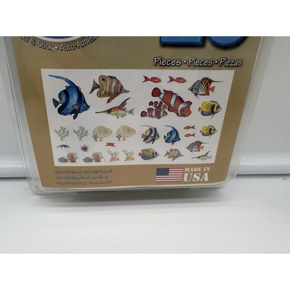 Borders unlimited seascape wall stickers nib